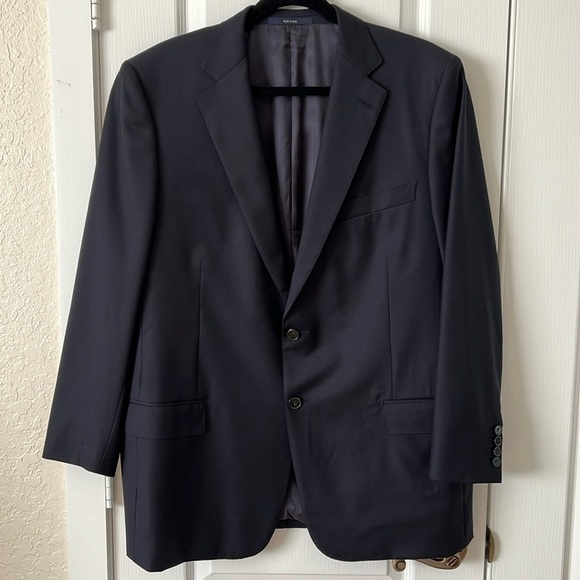 Ermenegildo Zegna The Iconic Vintage Midnight NavyWool Suit...